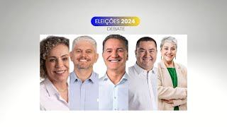 Debate com os candidatos à Prefeitura de Blumenau  Eleições 2024 [upl. by Nanette]