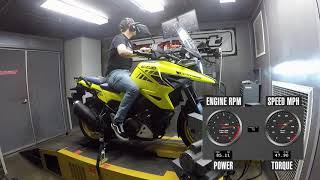 2020 Suzuki VStrom 1050XT Dyno [upl. by Katee928]