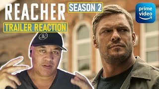 REACHER Season 2  OFFICIAL Trailer  Reaction  Prime reacher [upl. by Zetnas]