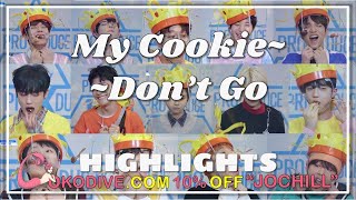 ENG PRODUCE 프로듀스 X 101 Highlights 2 My cookie cookie dont go  cokodive discount quotJOCHILLquot [upl. by Aelgna]