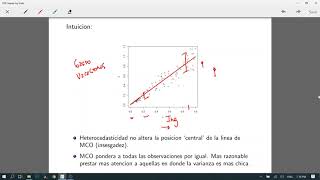 Clase 10 2 Heterocedasticidad el probema [upl. by Nimrac]