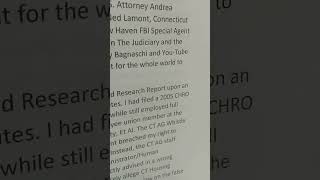 July 16 2021 letter sent to CT and Utah Governors Attorney Generals FBI US Attorneys and DC [upl. by Ylluz]