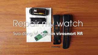 Repair my watch  Garmin vívosmart HR [upl. by Katy]