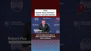 gegenpol shorts fico slowakei usa nato trump medien eu politik geopolitik news youtube [upl. by Aivila405]