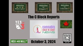 This is the C Block or final section of the Cannabis Coast to Coast News Show with Alaina Pinto [upl. by Roselane83]