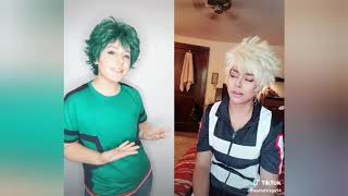 Bakudeku mhabhna cosplay tik tok [upl. by Mudenihc]