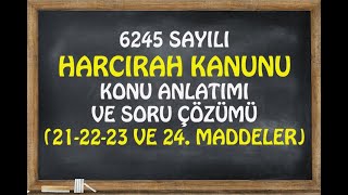 Harcırah Kanunu Madde 21 22 23 24 [upl. by Concepcion]