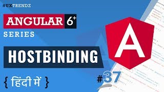 HostBinding in Angular  HostBinding  Angular 678 Tutorial in Hindi 2019 37 [upl. by Cherey]