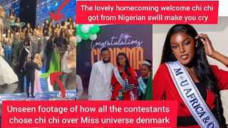 THE GLAMOUROUS WAY NIGERIA RECEIVES CHIDINMA ADETSHINA AS SHE COMES BACK TO NIGERIA [upl. by Buyers300]