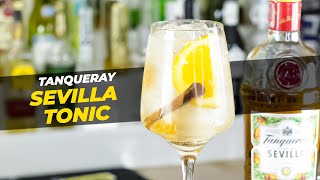 Tanqueray Sevilla Tonic  Gin com Laranja Sevilla Espanhola  Bartender Store [upl. by Rossi67]