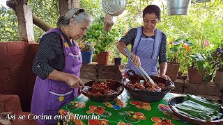 Hicimos una Comida Para Fiestas Así se Cocina en el Rancho ft ComidaMexicanaa [upl. by Avery]