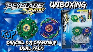 Draciel S amp Dranzer F Dual Pack Unboxing QR Codes Review amp Battles [upl. by Cruz]