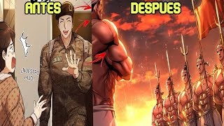 UN SOLDADO REENCARNA EN EL PASADO Y CONVIERTE AL EJERCITO DEL IMPERIO EN GYMBRO 🏋️Resumen Manhwa [upl. by Nnaarual]