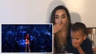 MariaampNyemiah Reacts Angelica Hale 9YearOld Sings Incredible Americas Got Talent 2017 [upl. by Kazue83]