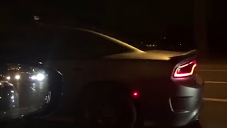 Hellcat Charger vs R35 Nissan Skyline GTR [upl. by Kitty]