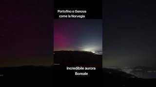 Aurora boreale Italia come la Norvegia [upl. by Bauer]