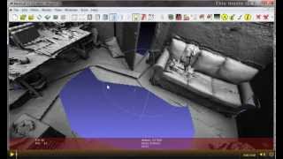 Indoor mapping using ReconstructMe and Kinect [upl. by Emiolhs]