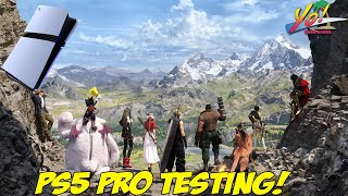 PS5 Pro Testing Final Fantasy VII Rebirth  YoVideogames [upl. by Bronk]