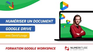 GOOGLE DRIVE  COMMENT NUMERISER UN DOCUMENT [upl. by Erbma483]