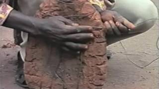 Bronze casting in Benin [upl. by Acilgna]