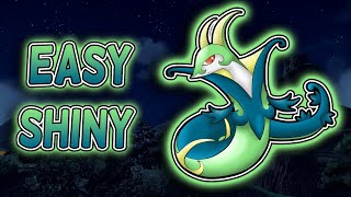 FASTEST Way To Get SHINY SERPERIOR In Pokemon Scarlet And Violet DLC [upl. by Aleakim]