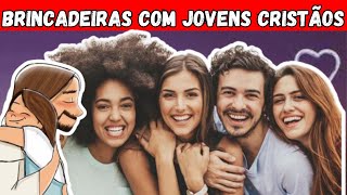 BRINCADEIRAS DIVERTIDAS para fazer COM JOVENS CRISTÃƒOS Trabalho em equipe alvo da gincana [upl. by Innos359]