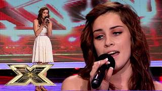 Lucie Jones gives OUTSTANDING performance of I Will Always Love You  The X Factor Auditions [upl. by Dahc33]