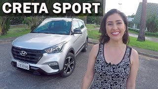 Hyundai Creta Sport 2018 em Detalhes [upl. by Aierbma562]