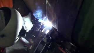 Pipeline Welding  36 Inch Mechanized FluxCored Welding [upl. by Akihdar]