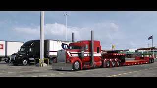 ATS  KW W900  Real gear  Moza DD R9 [upl. by Bollay]