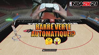 La MEILLEURE technique de tir sur NBA 2K21  Tuto système de visée [upl. by Pietje]