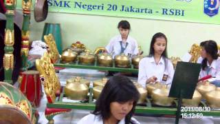 latihan karawitan smkn 20 jakarta lagu jawa [upl. by Eduard515]