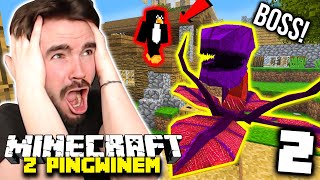 TO BYŁ ZŁY POMYSŁ  MINECRAFT Z PINGWINEM 2 [upl. by Anile537]