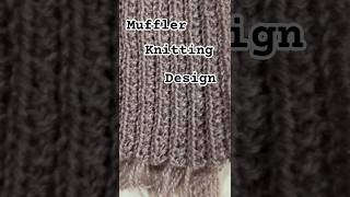 Muffler Knitting Design muffler pattern for men amp boys Knitting pattern trending shorts yt [upl. by Willow]