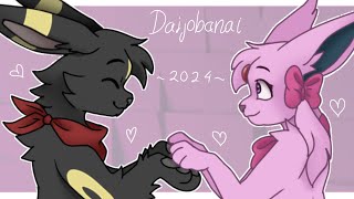 Daijobanai  Animation Meme 2024 REMAKE Valentines day special [upl. by Anilev]