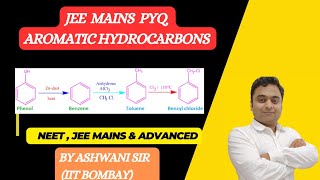 JEE MAINS PROBLEM DISCUSSION AROMATIC HYDROCARBONS  MECHANSIM  HYDROCARBONS CLASS 11 CHEMISTRY [upl. by Thurston]