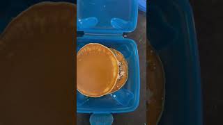 Pan cake lunch box pancakecakedecorationfoodiefood easyrecipecookingviralvideoshortstravel [upl. by Brandice]