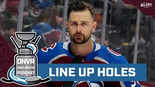 How do the Colorado Avalanche shape their lineup for the next few months [upl. by Tnomal962]