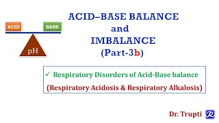 4 Respiratory Acidosis amp Respiratory Alkalosis  Acid Base Balance Biochemistry [upl. by Trella530]