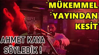 Sahneden AHMET KAYAKafama Sıkar Giderim CANLI ahmetkaya canlı performans müzik cover live [upl. by Ibbie]