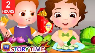 Mango Goldfish Fuzzy Cussly and More ChuChu TV Good Habits Bedtime Stories for Kids [upl. by Tynan]