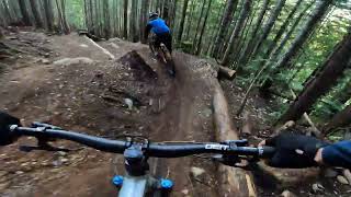 Upper Whistler DH to Lower Joyride  Whistler 2024 [upl. by Oine629]