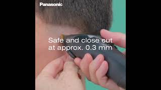 Professional Hair Clipper ERGP86Precision Fading BladePanasonicMAKE ART [upl. by Ociram]