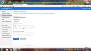 Como cambiar la contraseña de Outlook  2016 [upl. by Chatwin333]