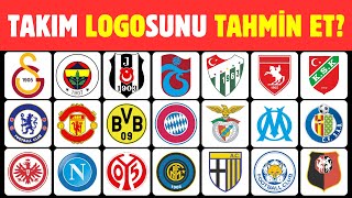 KULÜP LOGOSUNU TAHMİN ET  FUTBOL LOGO BULMACA ZOR SORULAR  Logo Bulmaca  Logo Quiz 60 Logo [upl. by Loughlin]