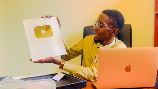 YOUTUBE SILVER PLAY BUTTON UNBOXING [upl. by Deva]