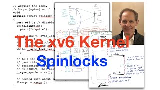 xv6 Kernel4 Spinlocks [upl. by Serilda]