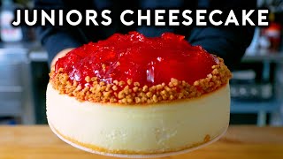 Perfecting Junior’s Famous Cheesecakes At Home  Anything with Alvin [upl. by Muldon]