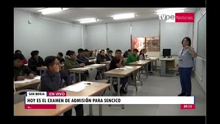 EnVivo  TVpe Noticias  Canal 7  Examen de Admisión 20232 SENCICO [upl. by Grady]