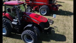 Machinery Pete TV Show CaseIH Magnum 260 Tractor Sells on Iowa Farm Auction [upl. by Neoma]